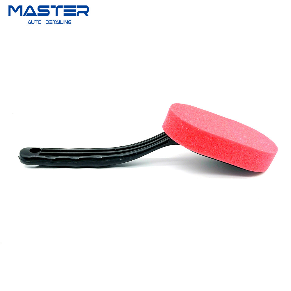 Master M71009 Replaceable Foam Brush Head Car and Auto Tire Shining Brush Tire Dressing Waxing Applicator