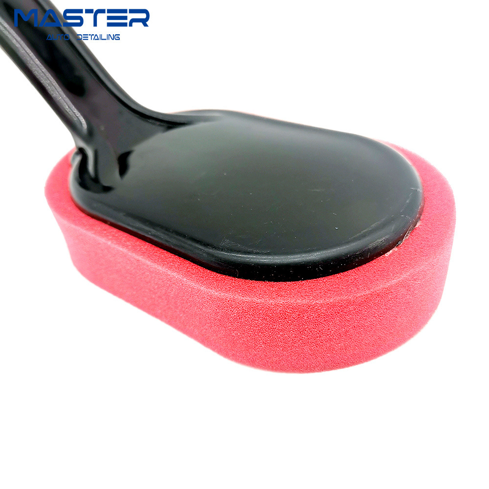 Master M71009 Replaceable Foam Brush Head Car and Auto Tire Shining Brush Tire Dressing Waxing Applicator