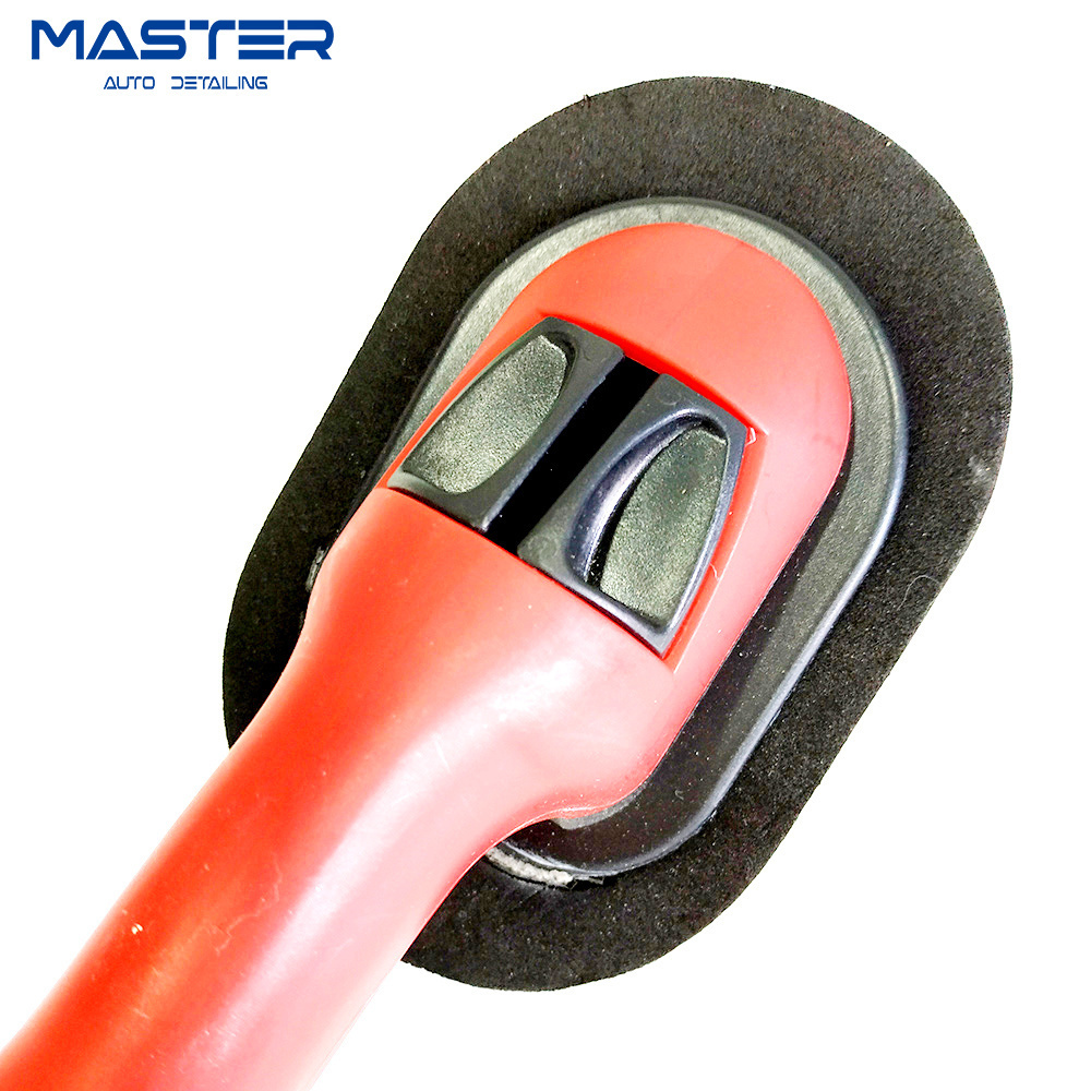 Master M71010 Auto & Car Tire Dressing Waxing Shine Applicator Pad With Handle Tire Detailing Sponge Brush