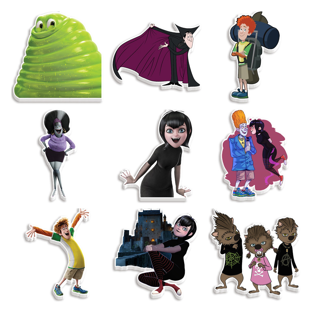 50pcs DIY hotel transylvania resin charms flatback ghost bat Hair Accessories Decor