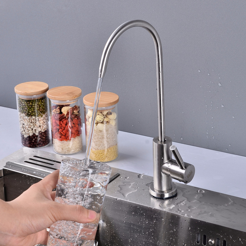 Drinking Water Faucet, Kitchen Sink Faucet Beverage Faucet for Drinking Water Purifier Filter Filtration System, Lead-Free,Safe