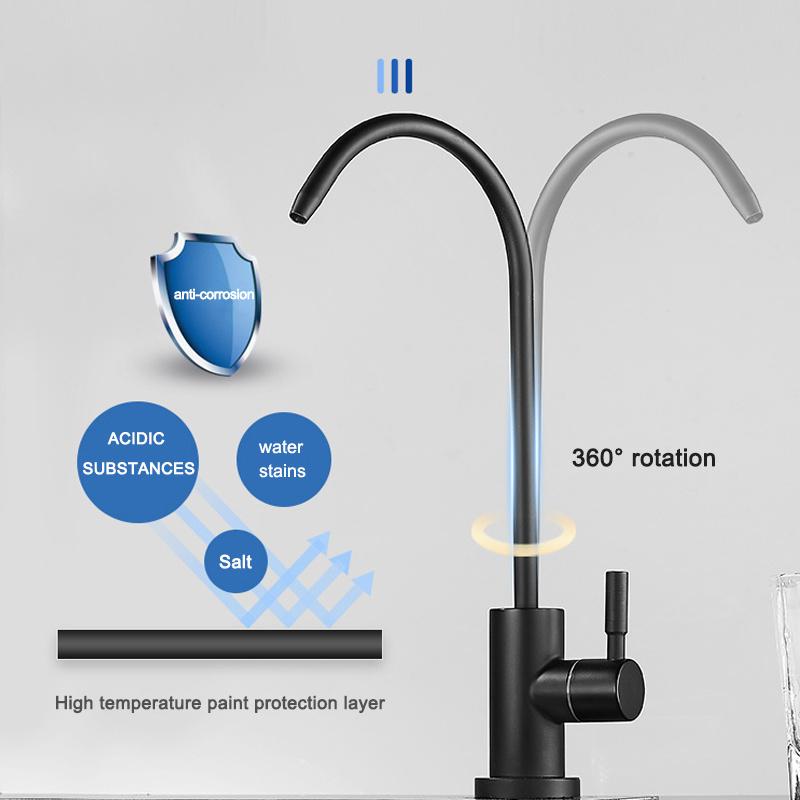 Drinking Water Faucet, Kitchen Sink Faucet Beverage Faucet for Drinking Water Purifier Filter Filtration System, Lead-Free,Safe