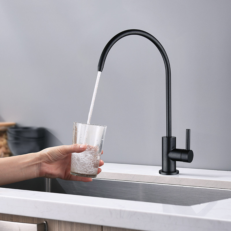 Drinking Water Faucet, Kitchen Sink Faucet Beverage Faucet for Drinking Water Purifier Filter Filtration System, Lead-Free,Safe