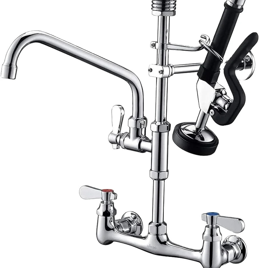 Commercial Faucet for Restaurant Wall Mount Kitchen Faucet 20