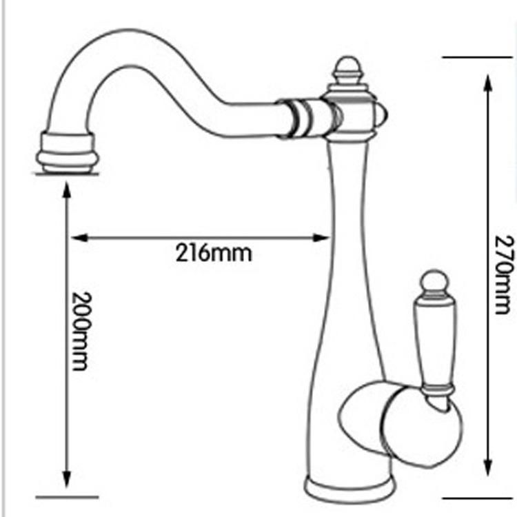 Copper antique faucet splash water, undercounter basin on countertop basin under counter hot and cold water basin faucet