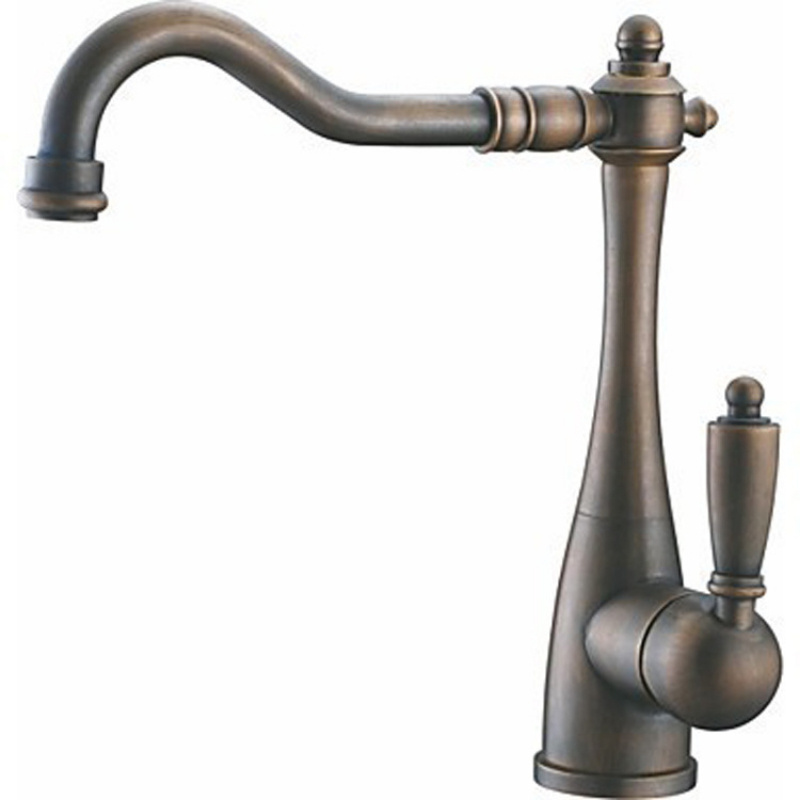 Copper antique faucet splash water, undercounter basin on countertop basin under counter hot and cold water basin faucet