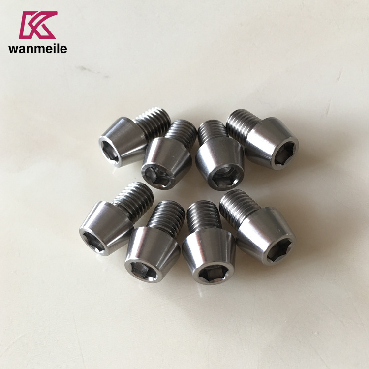 UNF/UNC standard titanium bolts/screws