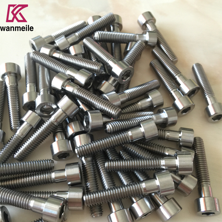 UNF/UNC standard titanium bolts/screws