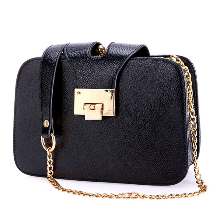 New Design Korean Style Fashion Lady Chain Shoulder Bag Trend Portable Anti-theft Square Messenger Bag For Women