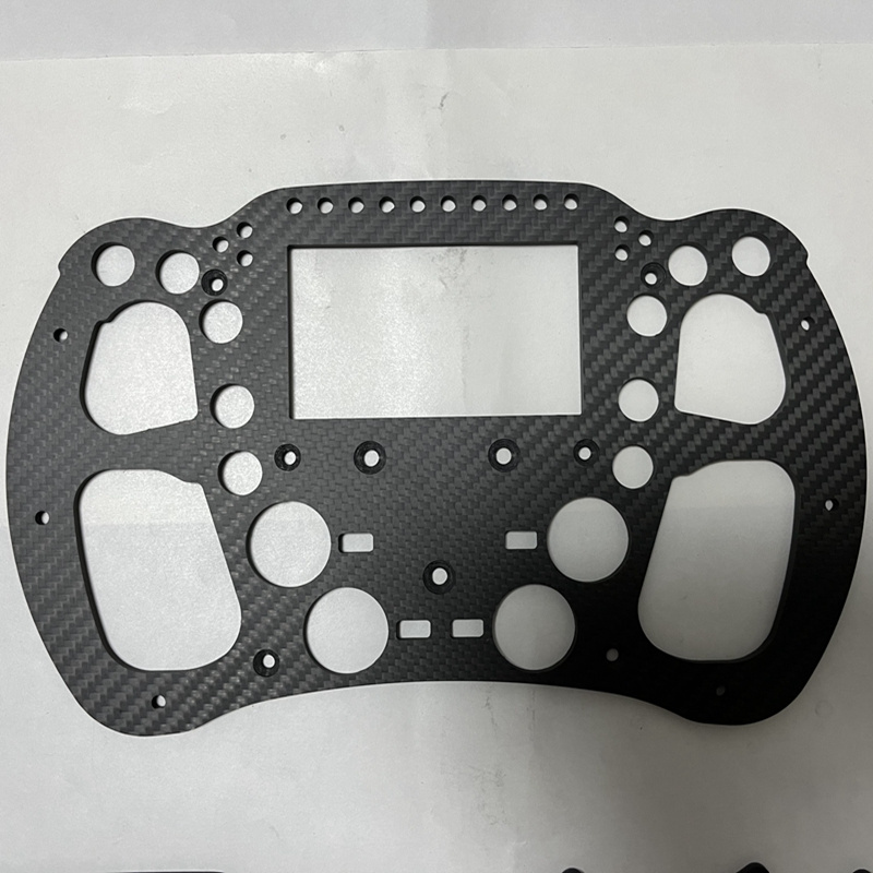 High Strength Custom Carbon Fiber Steering Wheel Plate Carbon Fiber Sim Racing Parts LMP2 KIT