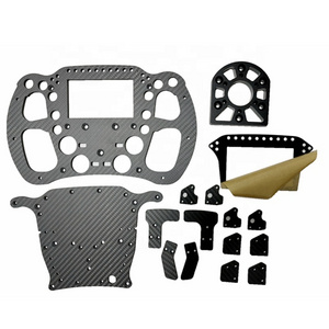 High Strength Custom Carbon Fiber Steering Wheel Plate Carbon Fiber Sim Racing Parts LMP2 KIT