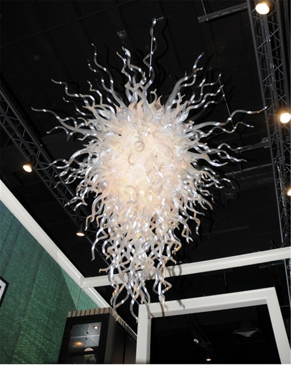 Factory Wholesale Price Murano Glass Chandelier Living Room Hotel Lobby Modern Ceiling Lights