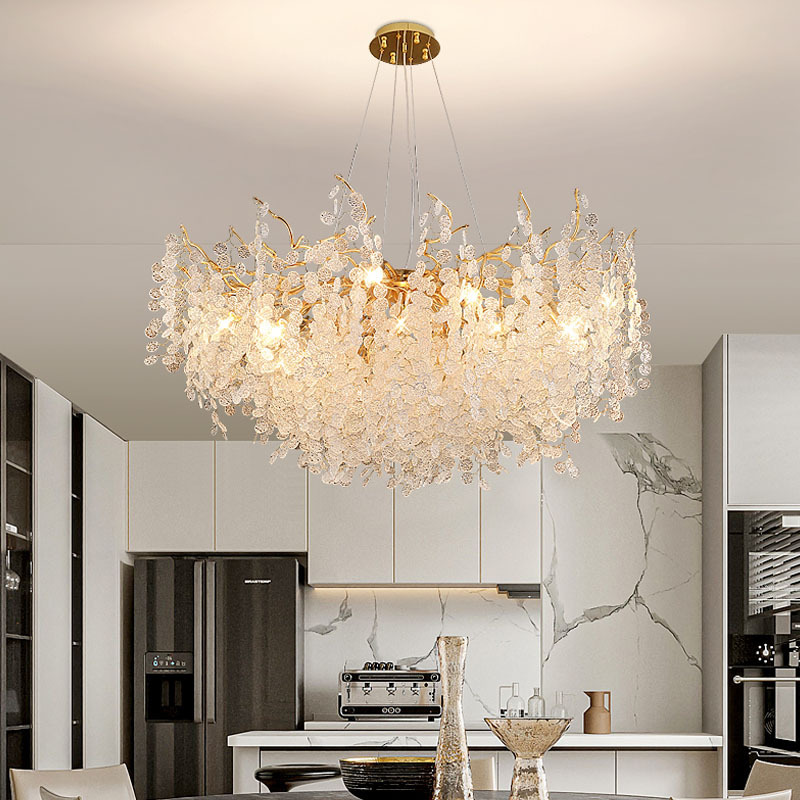 2023 Newest Design Luxury Living Room Modern Pendant Light Chandelier For Hallway