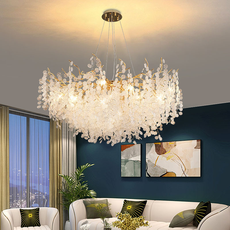 2023 Newest Design Luxury Living Room Modern Pendant Light Chandelier For Hallway