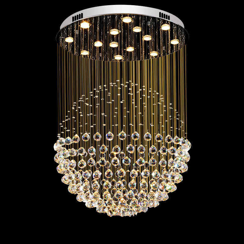 New Arrival Hot Sale Crystal LED Ceiling Light Murano Glass Dining Room Chandelier With Crystal