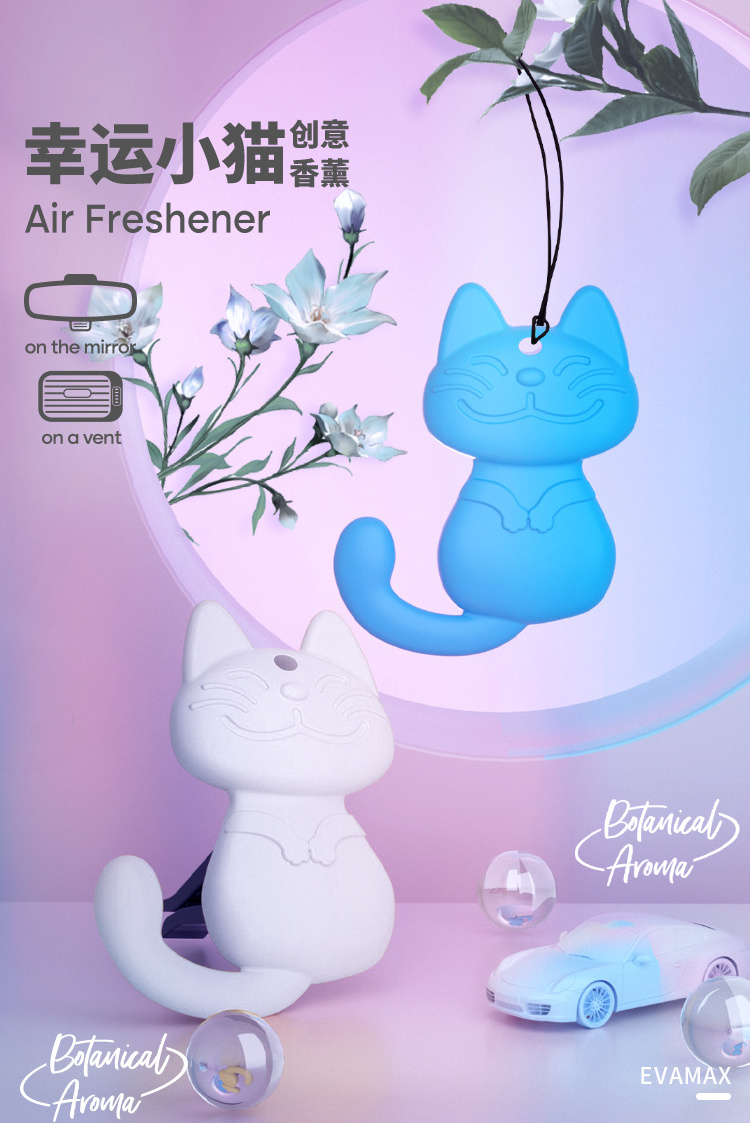 JFMX  Lucky Cat Car Air Freshener For Women&Female