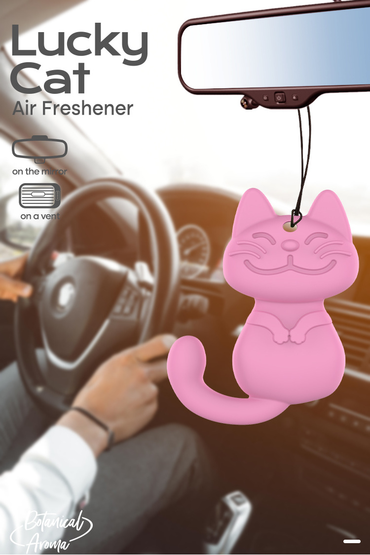 JFMX  Lucky Cat Car Air Freshener For Women&Female