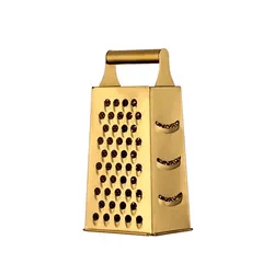 Kitchen 10 12 inch multi manual 4 sides steel vegetable cheese grater