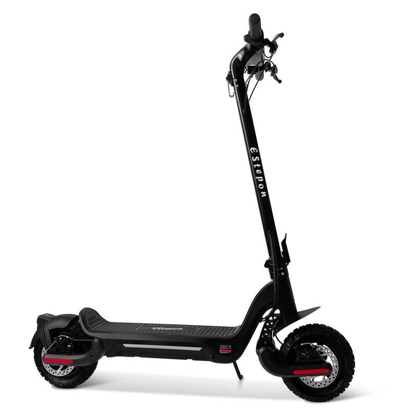 EU USA Ultra Long Range Adult Folding Electric Scooter 10 Inch Tires New Design Powerful Electric Scooter PU Suspension 800W