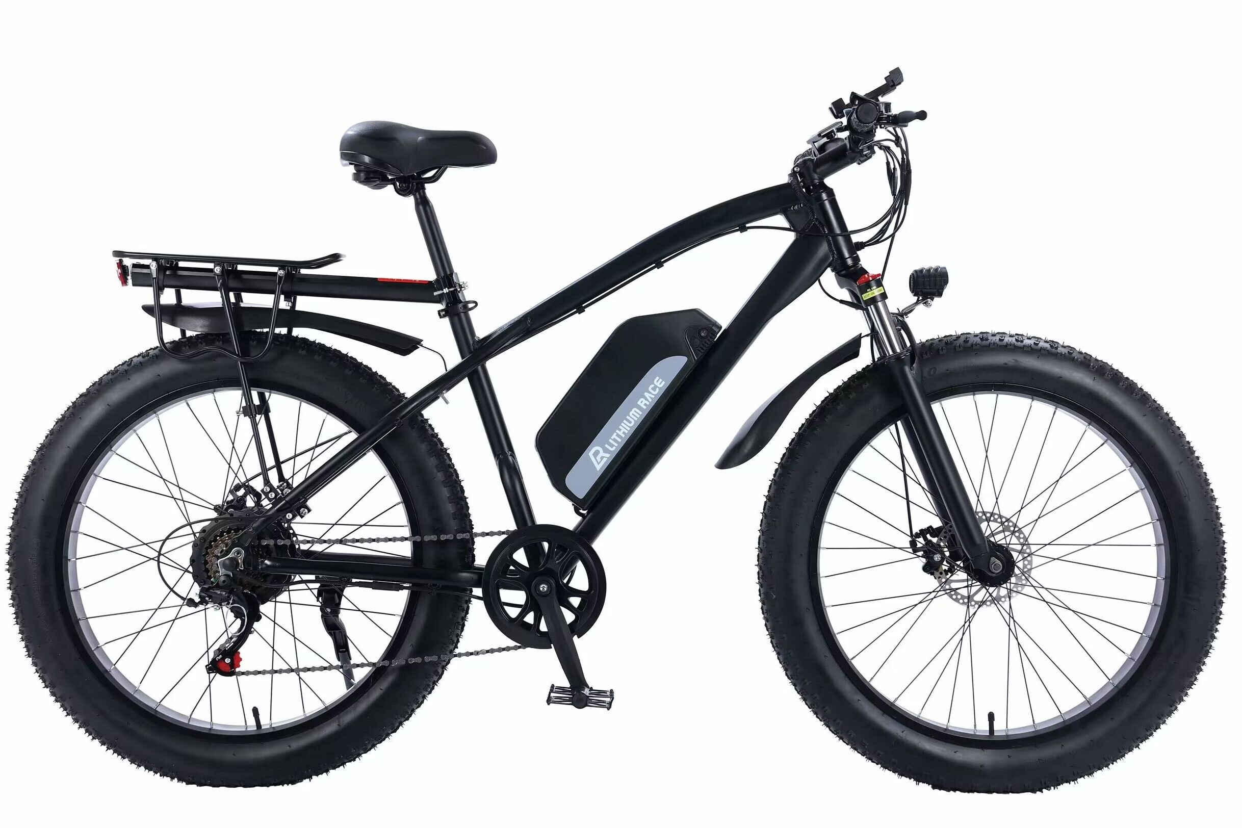 E-bike US Warehouse Keteles  Fat Tire E-Bike 500W 10AH Battery Electric Bicycle Full Suspension Electric Bike