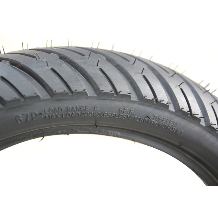 120/80-17 Motorcycle Tyre Off-road Enduro Tire 16 18 19 Inch High Grip Rubber 4.00 110/80-17 Scooter Motorcycle Tyre