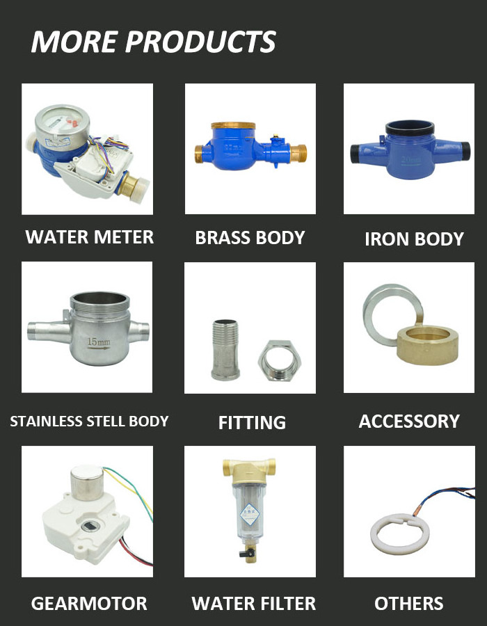 smart wireless water meter water flow meter with shut off valve controllers hardware parts