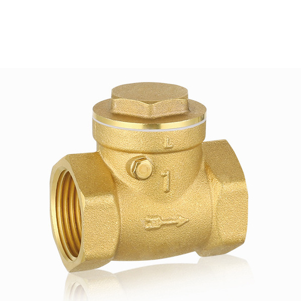 Brass Horizontal Backwater check valve Midline/ Swing Check Valve