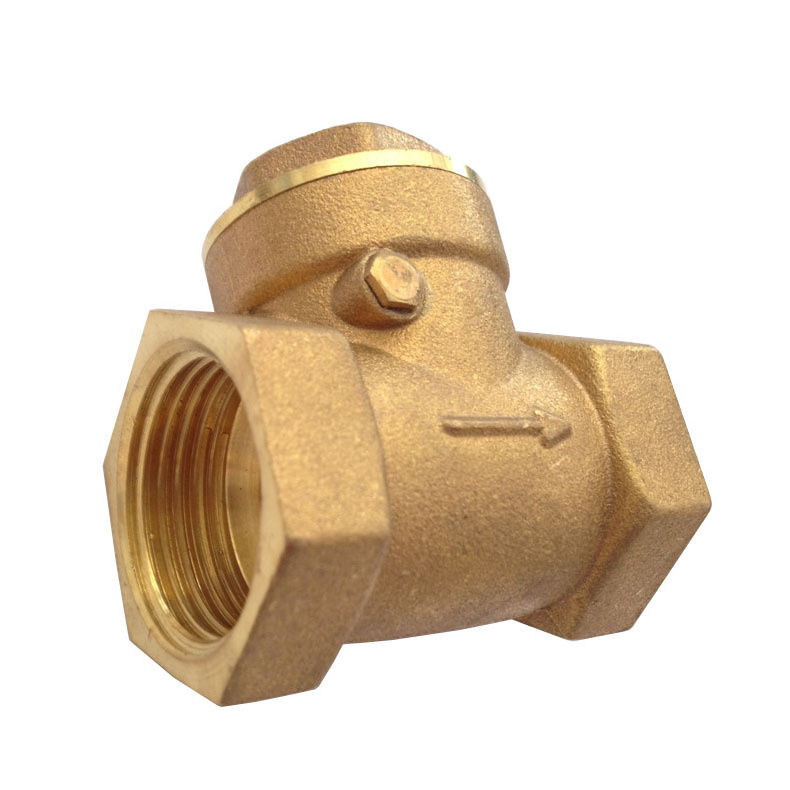 Brass Horizontal Backwater check valve Midline/ Swing Check Valve