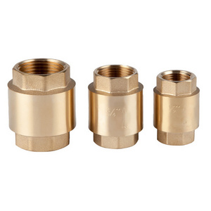 High Quality Forged 1/2 Inch to 4 Inch Brass Vertical Lift Check Valve, Brass Spring Check Valve