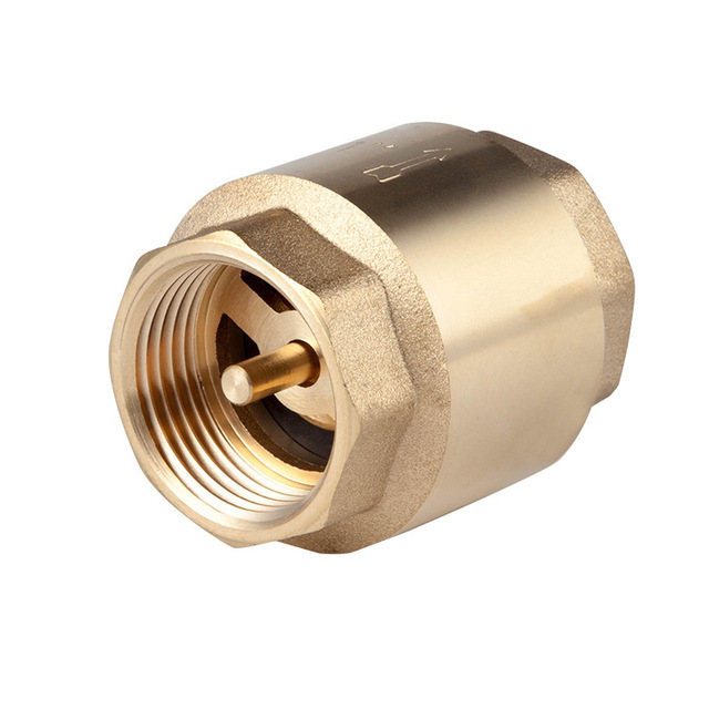 High Quality Forged 1/2 Inch to 4 Inch Brass Vertical Lift Check Valve, Brass Spring Check Valve