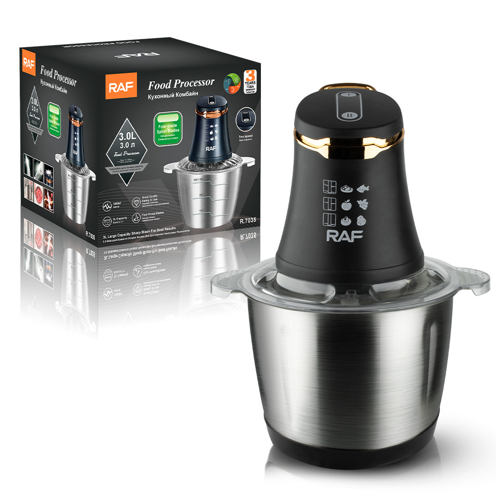 2023 top selling 3L stainless steel manual food processor vegetable chopper