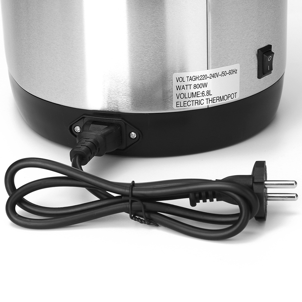 household stainless steel electric kettle large capacity 6.8 Liter hot water boiler stainless steel electric kettle