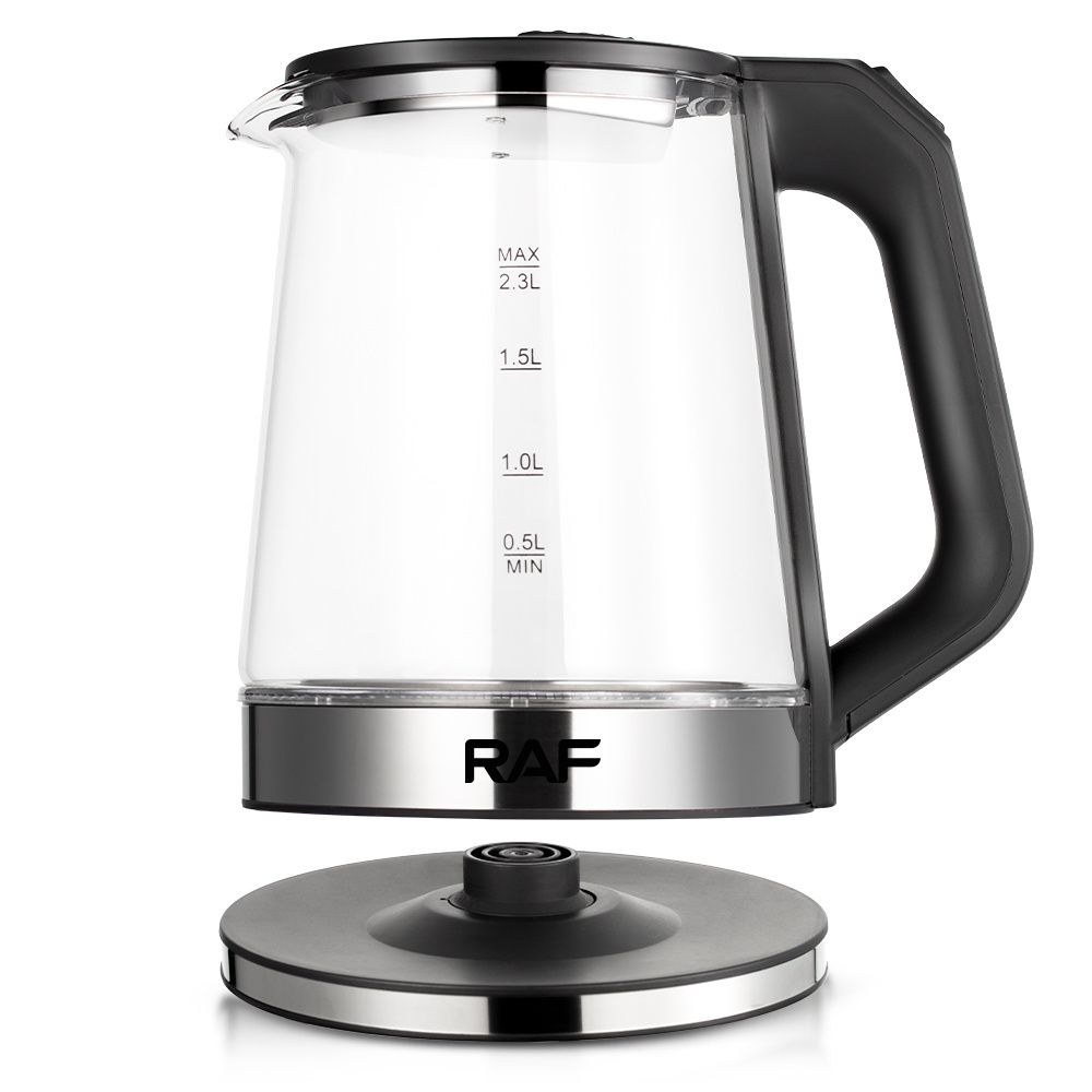 appliances kitchen home Tea Kettle Glass tea maker Water BOIL Glass Teapot 2.3L Portable Cordless Electric kettles