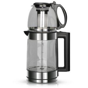 electric Kettles With Blue Ring Light  2.0L Capacity electric glass tea kettle