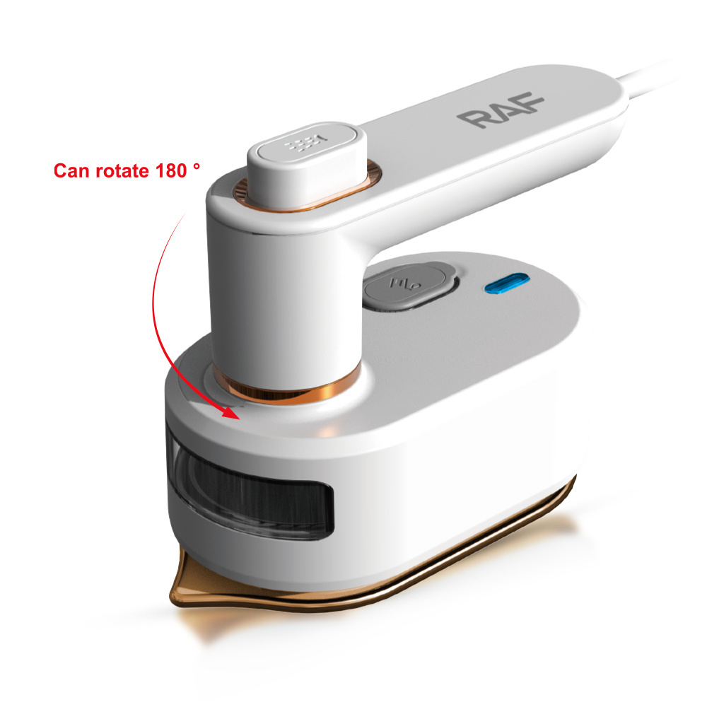 2023 RAF New Design New Trend Non-stick Soleplate Portable Ironing Mini Steam Iron Electric Ceramic Household 220V