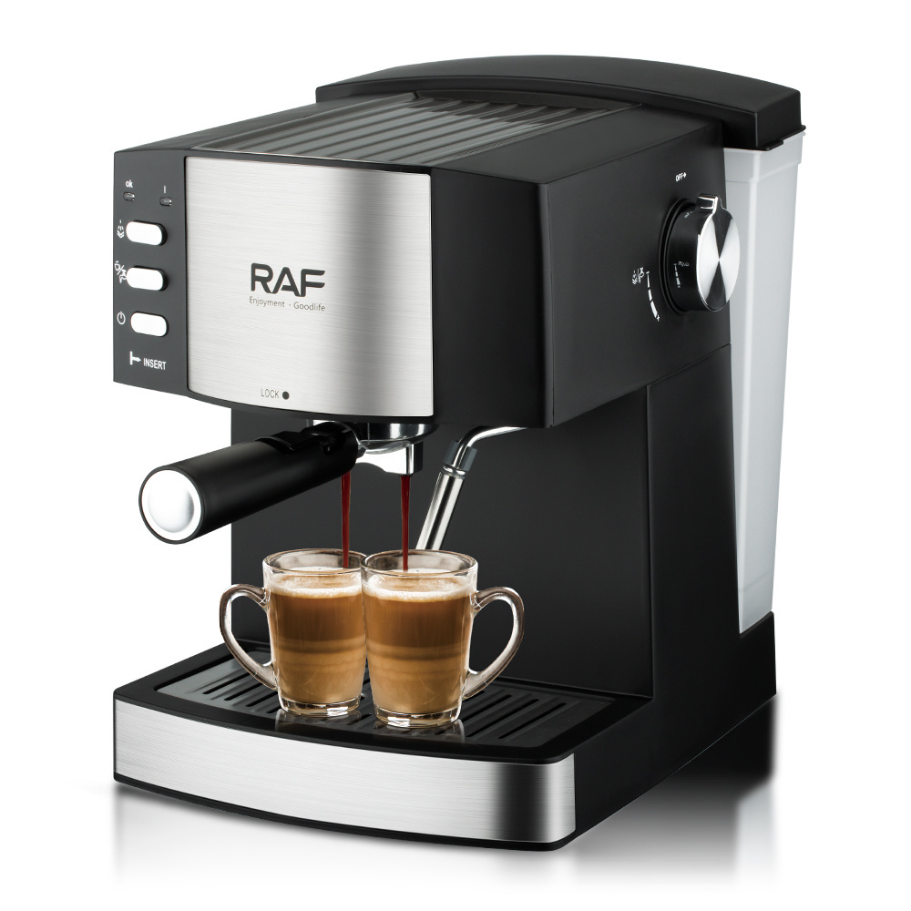 2023 Ss 1.5L espresso machine with milk frother coffee maker