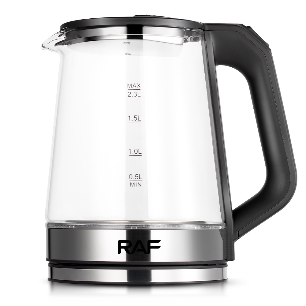 appliances kitchen home Tea Kettle Glass tea maker Water BOIL Glass Teapot 2.3L Portable Cordless Electric kettles