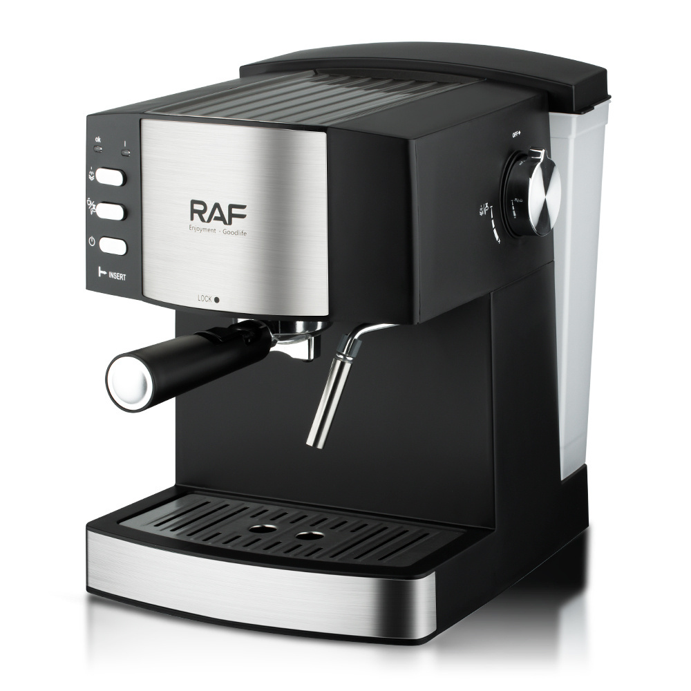 2023 Ss 1.5L espresso machine with milk frother coffee maker