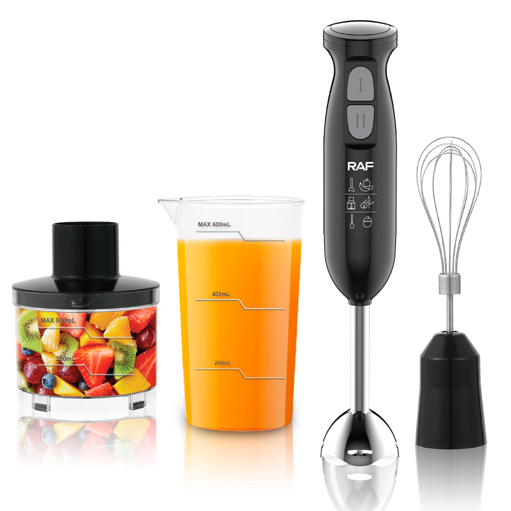 4 IN 1 Food Chopper Electric Hand Held Food Mixers Set Portable Blender With Bowl and Beaker