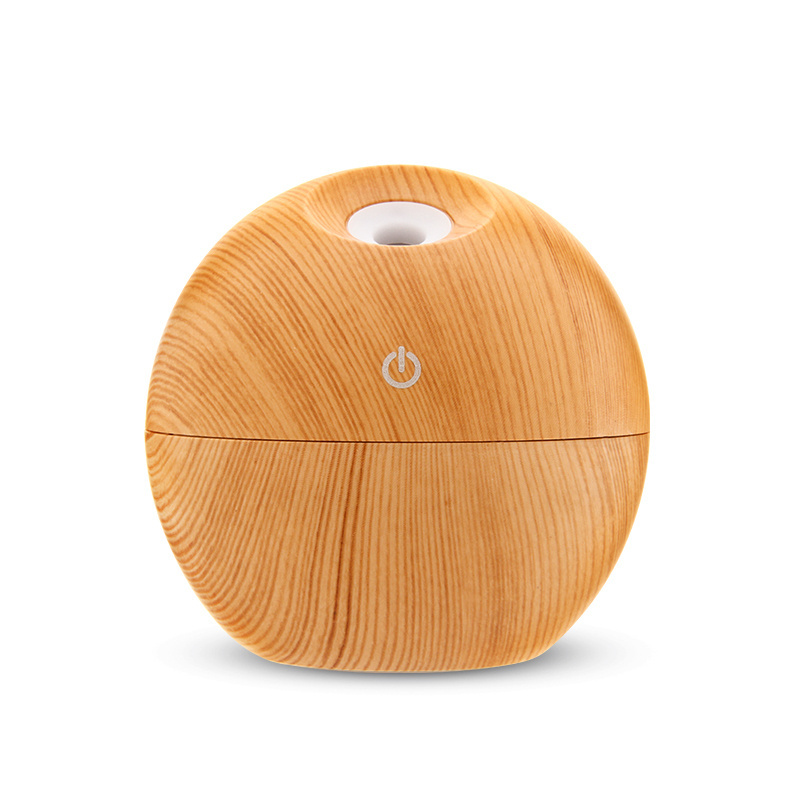 XBH-035A 2021 new Cool-Mist Air humidifier with night-light essential oil diffuser ultrasonic bamboo Air humidifier