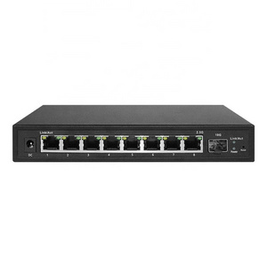 8 Port 2.5G Multi-Gigabit Easy Smart Managed PoE Desktop Switch With 1 10G SFP Slot Uplink