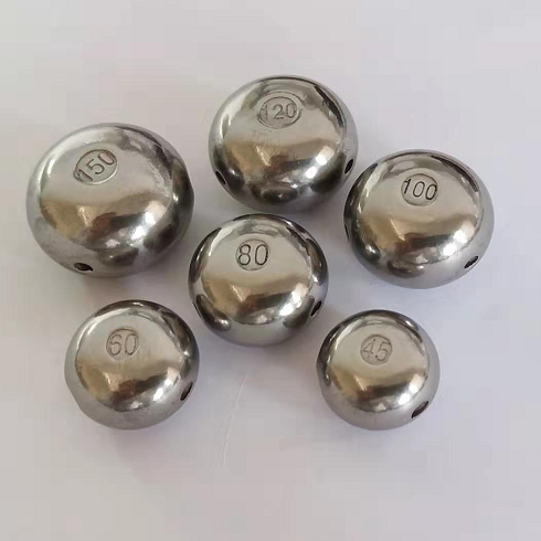 Wholesale round countersunk tungsten beads fly fishing