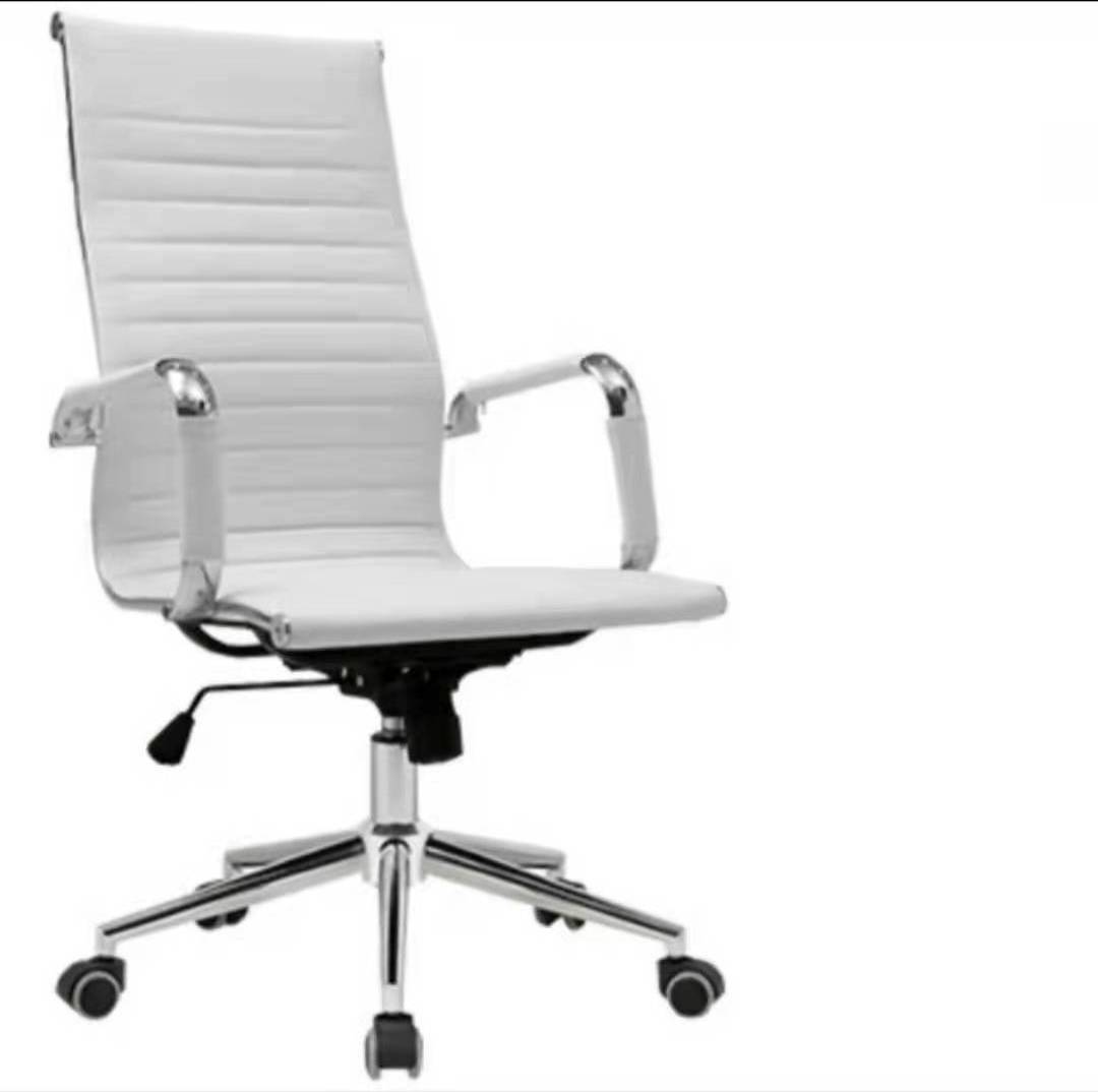 Good quality executive office chair metal leg chair seat cover leather office ergonomic  chair wheels