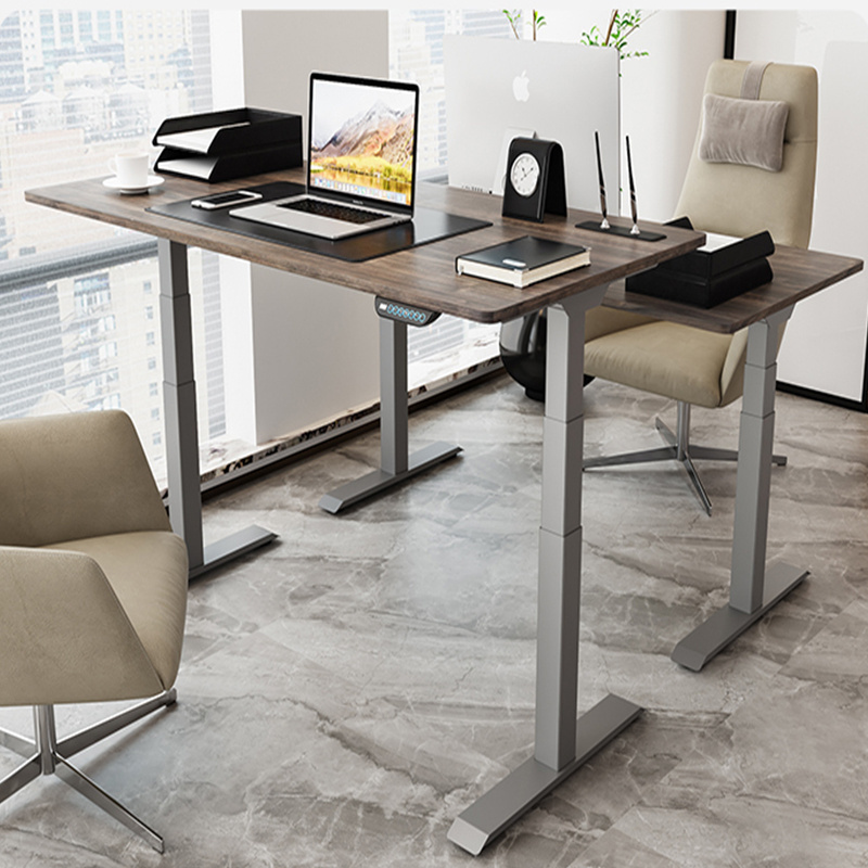 Automatic Office computer desks adjustable office desk height adjustable electric stand desk