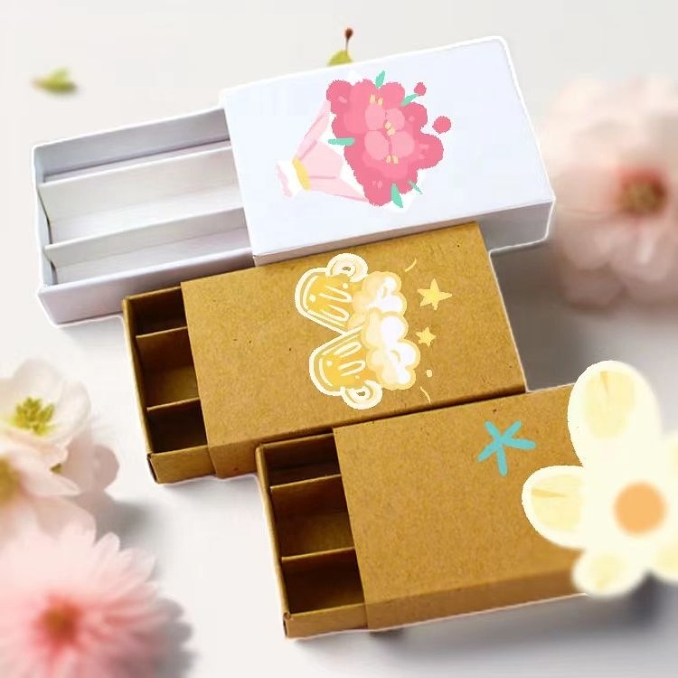 custom printed match boxes Slide Drawer child resistance pre roll king size papers box small match boxes