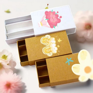 custom printed match boxes Slide Drawer child resistance pre roll king size papers box small match boxes