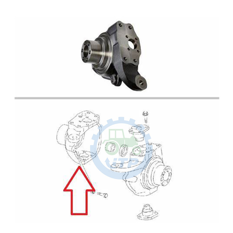 Backhoe Front Axle Swivel Housing 129967 144455A1 Fit For Case 570L 580L 580SL 580M 580SM 585G 586G 588G