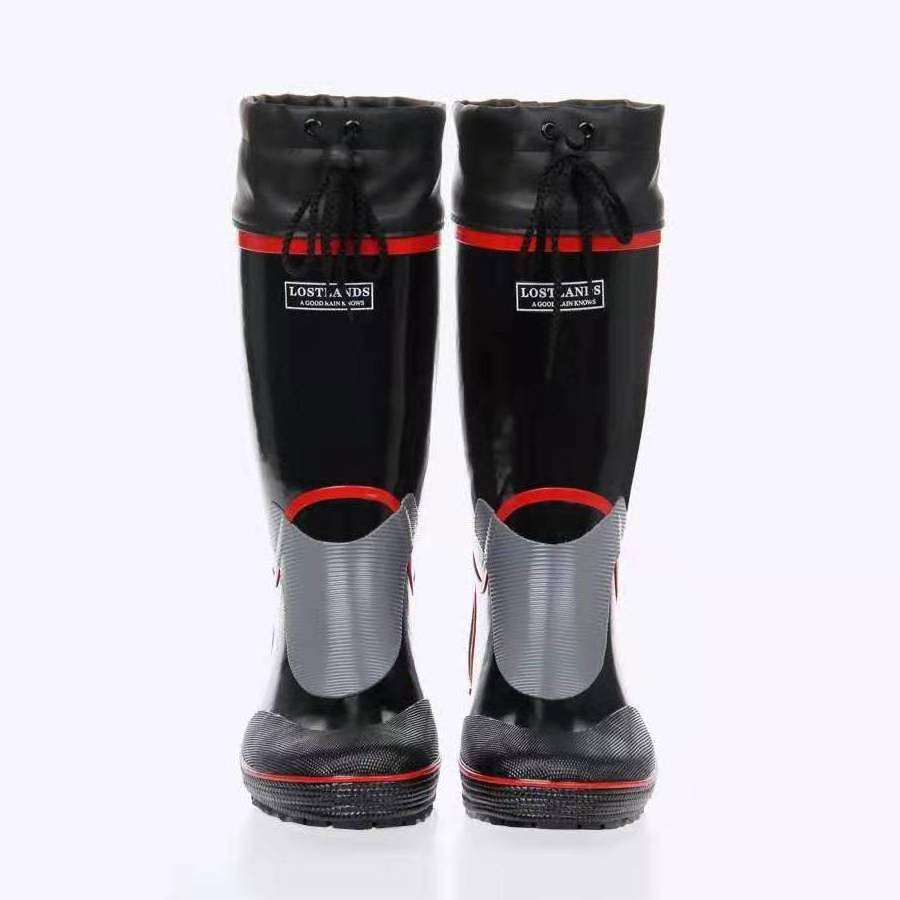 Fashion Rubber Boots Outdoor Boots Waterproof Rubber Rain Boots For Men