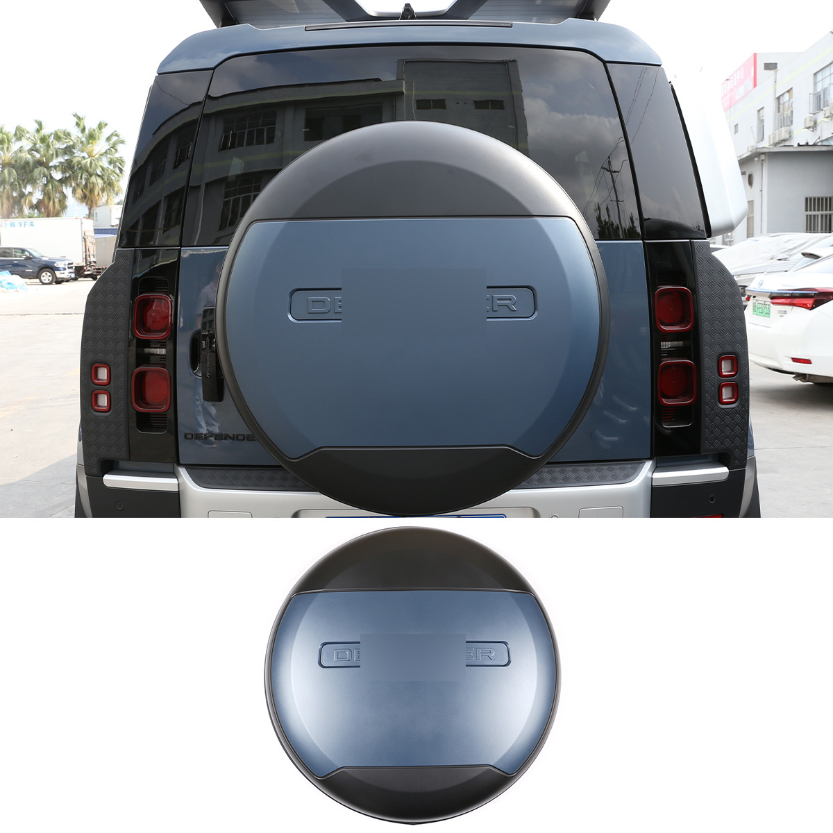 for 2020-2021 Land Rover Defender Spare Tire Cover (new Australia Blue)