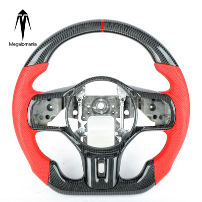 wholesale Carbon Fiber Custom Steering Wheel For Mitsubishi Evolution EVO X  8 9 10 2008-2015